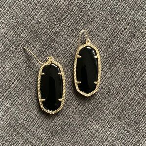 Black earrings